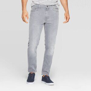 NEW! Men's "Total Flex" Slim Fit Gray Jeans - Goodfellow